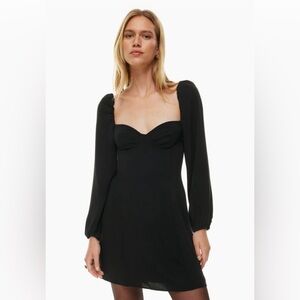 BNWT - Aritzia Wilfred Novella Dress sz 8 in black